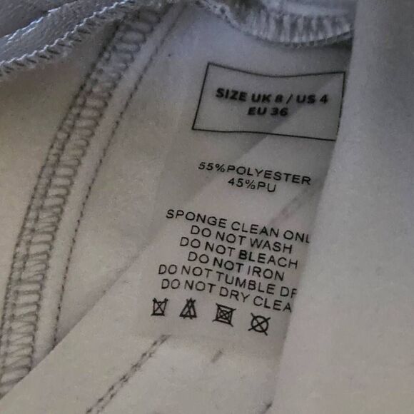 Mainere De Voir Vegan Leather High Waist Straight Leg Pants - Picture 6 of 9